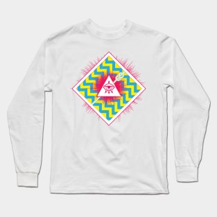 Own Eye Row Knot CMYK Long Sleeve T-Shirt